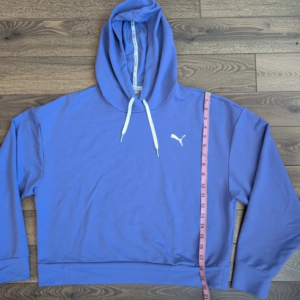 Puma Women's Cropped Hoodie - Picture 4 of 7